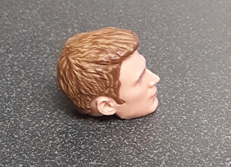 Marvel Legends MCU Studios Captain America Steve Rogers Chris Evans head sculpt