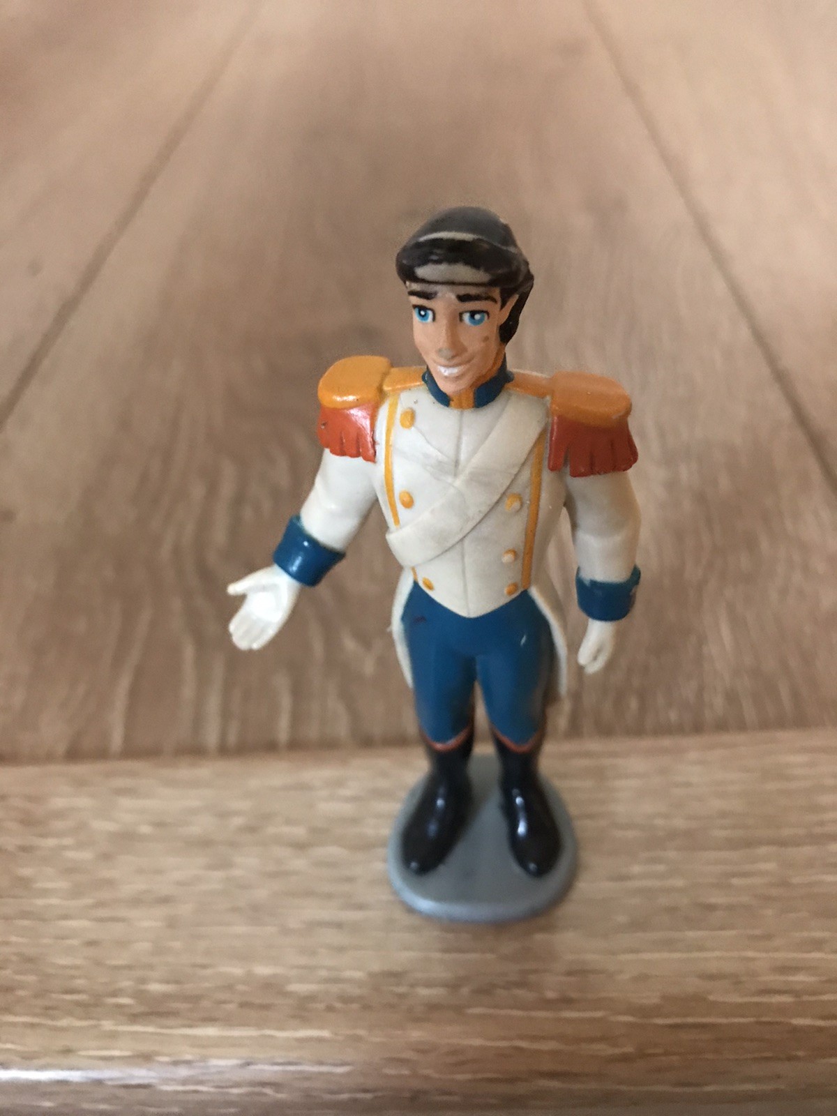 Vintage Disney The Little Mermaid Prince Eric PVC Figure Cake Topper Toy
