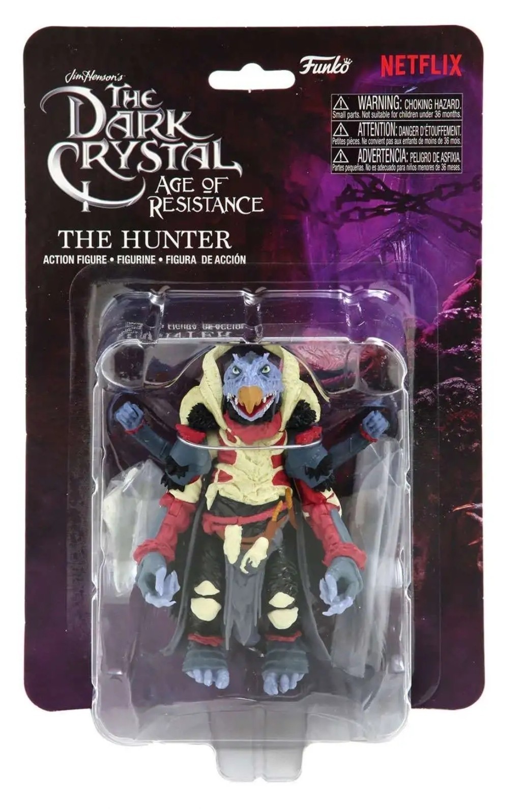 Funko Dark Crystal: Age of Resistance THE HUNTER 3 3/4 Inch Action Figure