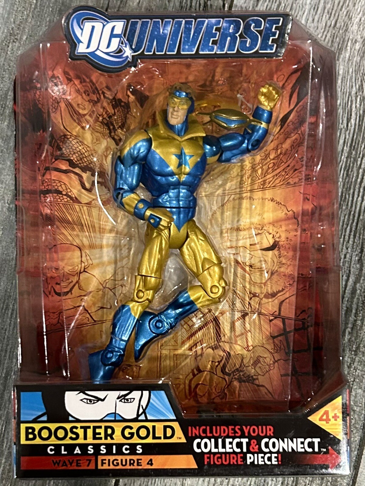 2008 DC Universe Booster Gold Classics Wave 7 Figure BAF Atom Smasher Mint New