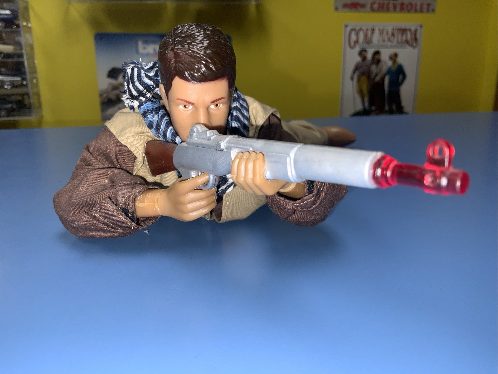 Unbranded Generic Cowboy Laying Down Non Poseable Figure