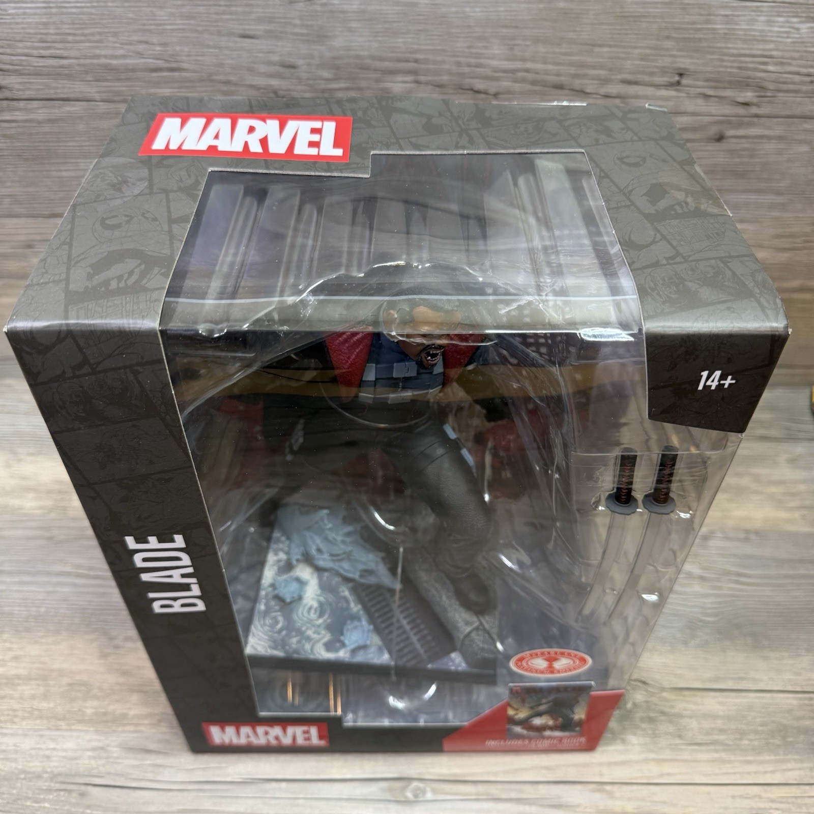 Marvel Blade SEALED McFarlane Platinum Edition Includes Comic Book