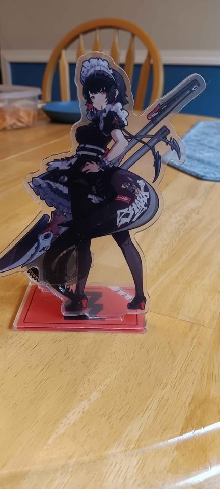 Ellen Joe from the game Zenless Zone Zero acrylic figure