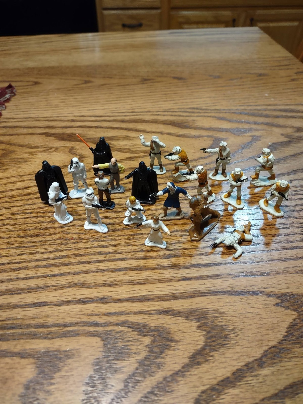 20 Vintage 1982 Star Wars Micro Collection Figures Lot Die-Cast Metal