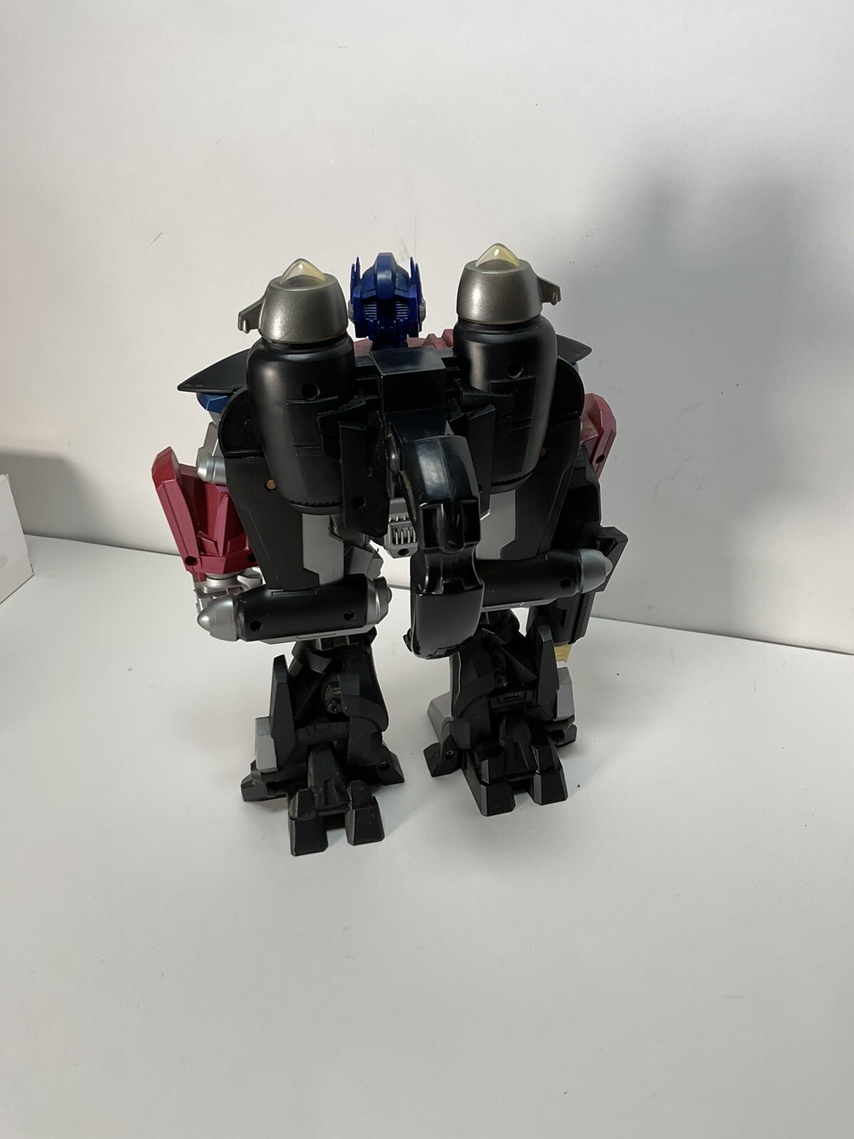 2008 Transformers Mega Power Bots OPTIMUS PRIME Hasbro 12&Prime; Lights Up