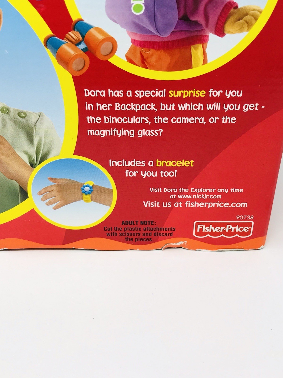 Dora the Explorer Talking Surprise Doll Fisher Price Nickelodeon 2002 New