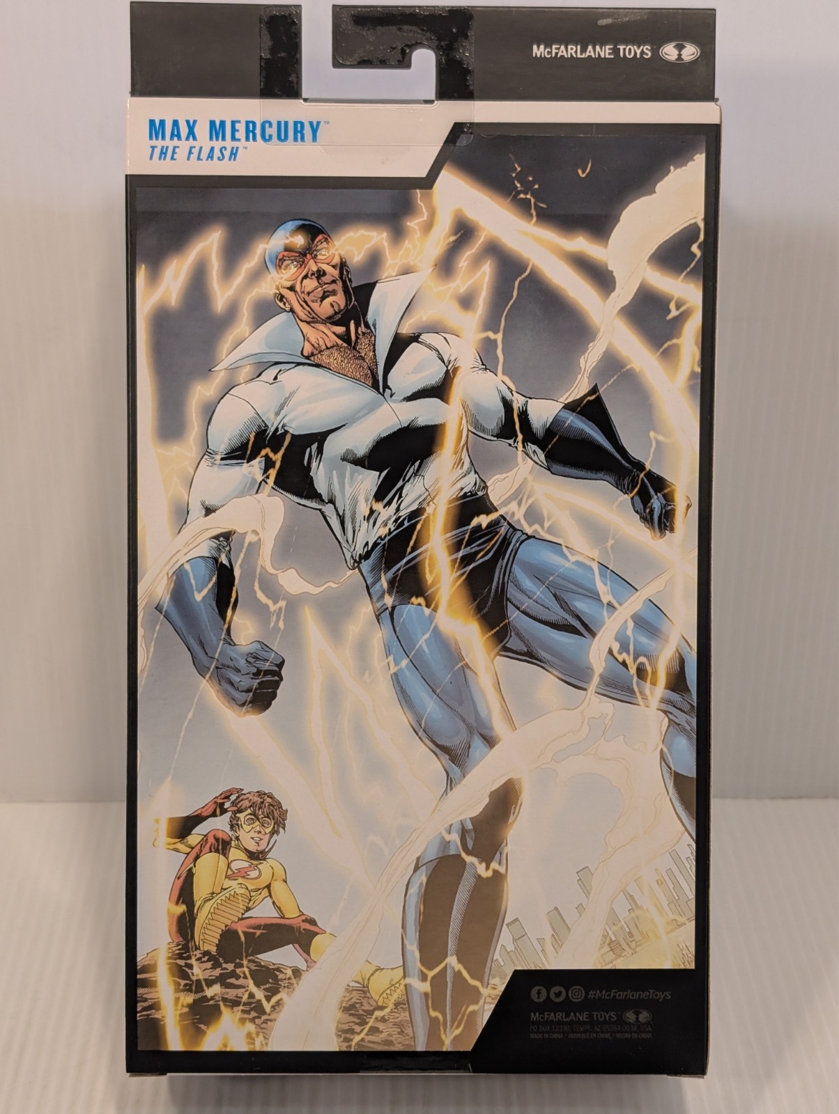 Max Mercury DC Multiverse Gold Label McFarlane Toy The Flash 7in Action Figure