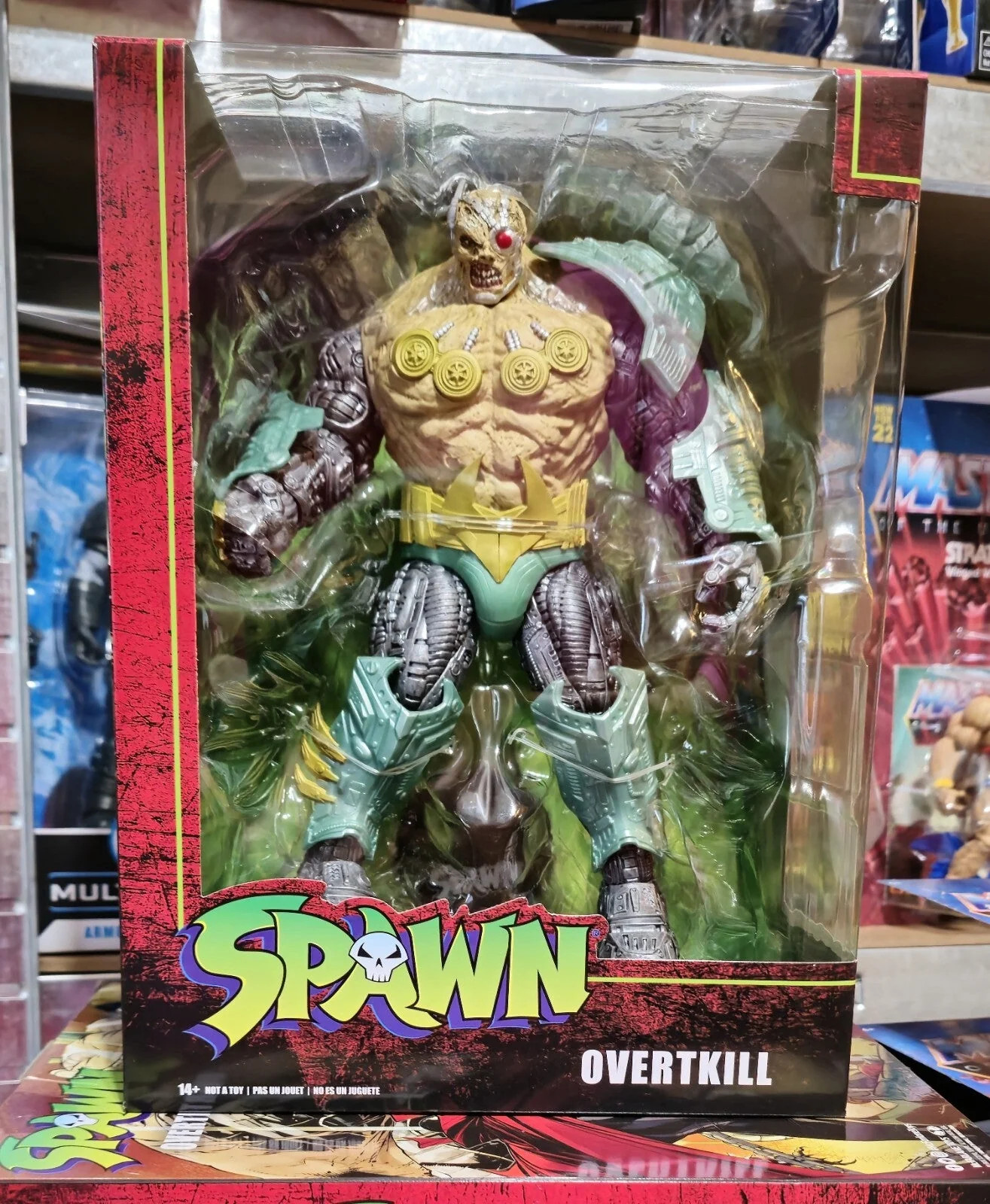Mcfarlane Mega Figure Spawn action figures overtkill