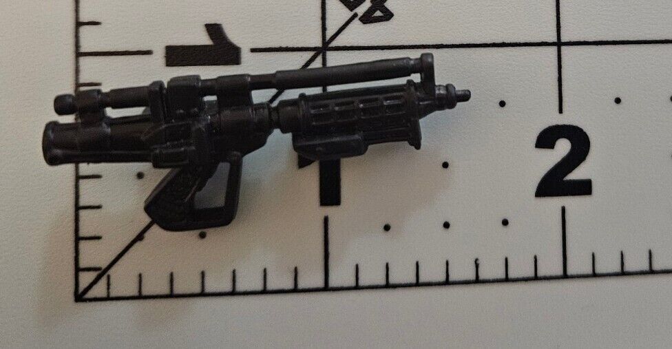 Star Wars Battle Droid Blaster 1.5 Inches Long For 3.75 Inch Action Figure Black