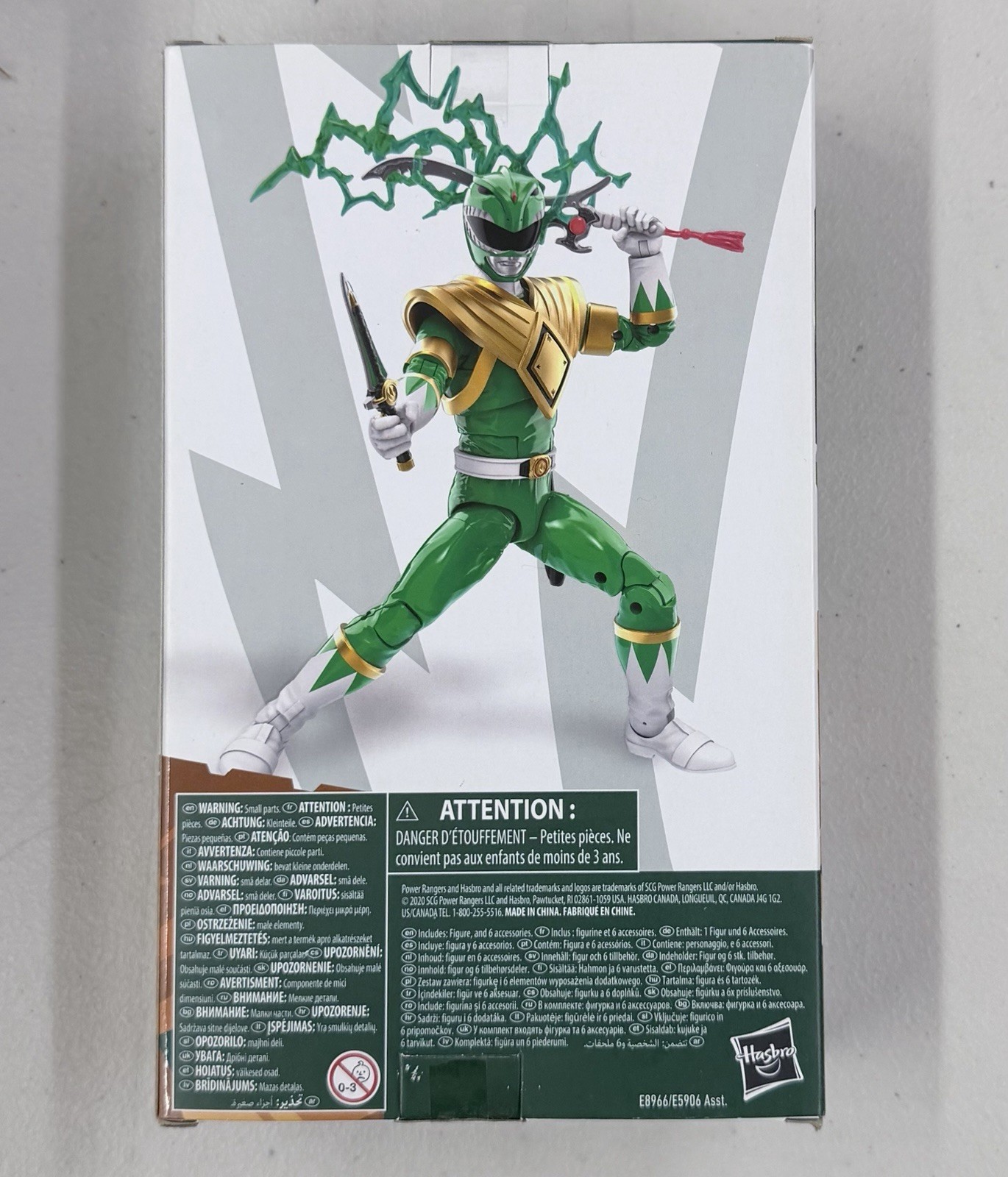 Power Rangers Lightning Collection Mighty Morphin Green Ranger Brand New Sealed