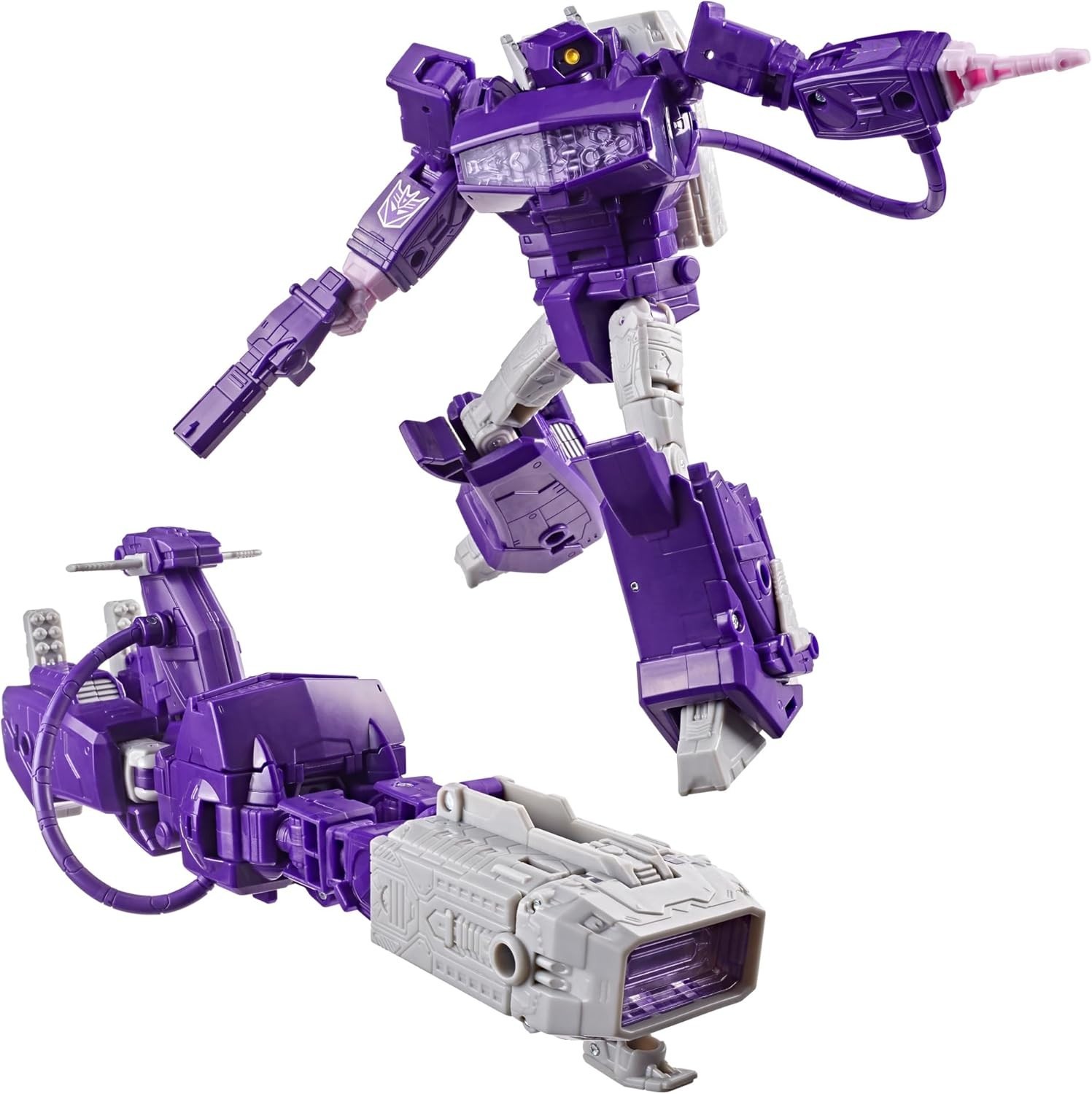 Transformers Studio Series 86 Voyager Shockwave The Movie 6.5&Prime; Figure