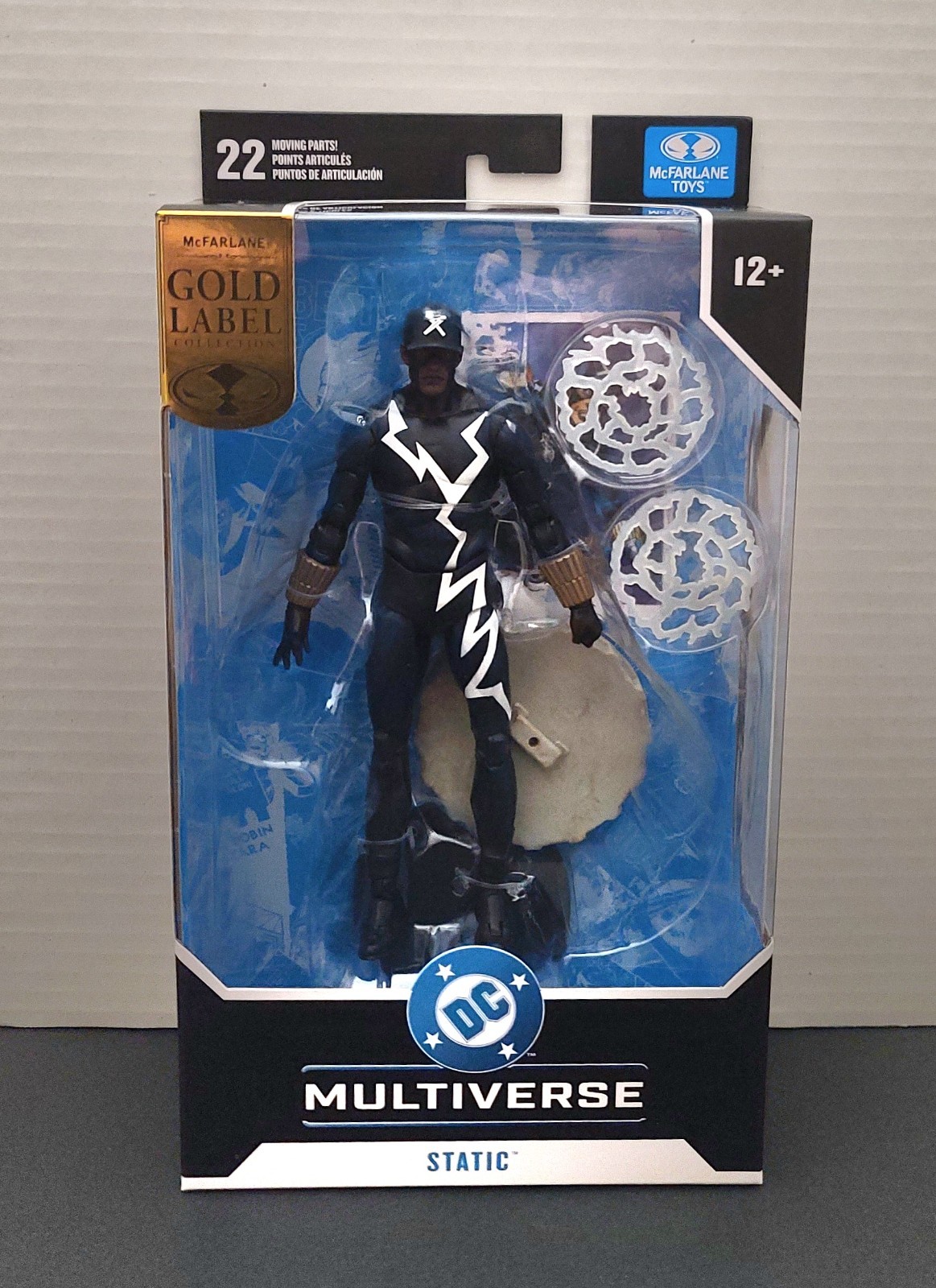 McFarlane Toys DC Multiverse Gold Label Trial by Fire Static Shock