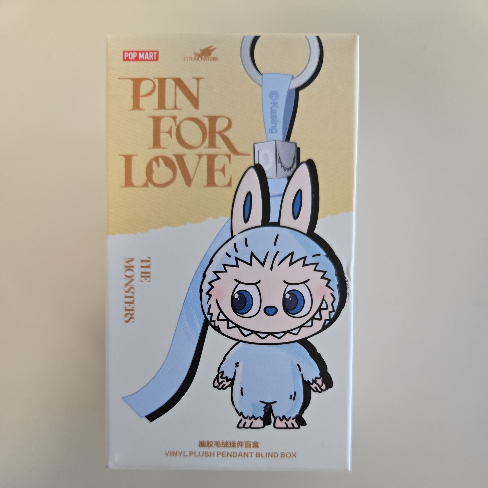 Authentic POPMART THE MONSTERS LABUBU PIN FOR LOVE SERIES Blind Box A-M