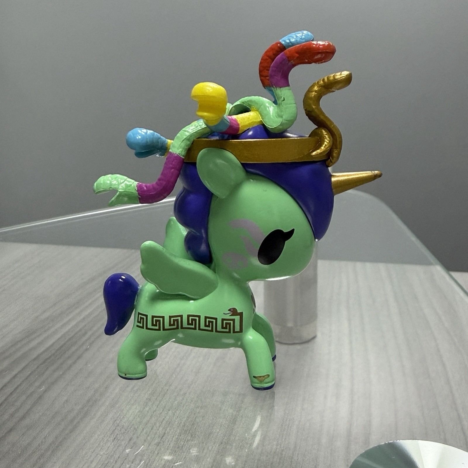 Tokidoki Unicorno Series 8 Chaser Medusa 8 cm Tall (No box, Missing Part-READ