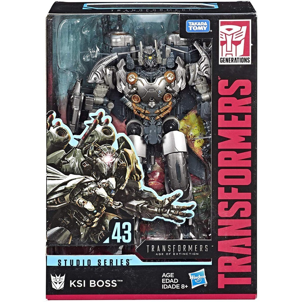 Takara Tomy Hasbro Transformers Studio Series 43 Voyager Class KSI Boss Action