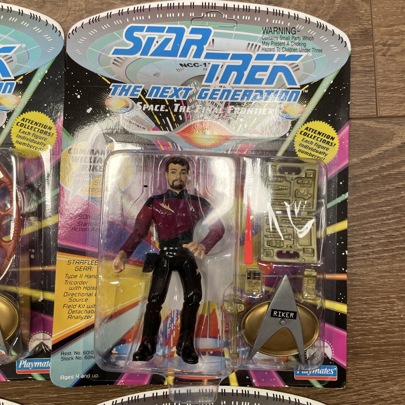 Complete Unopened STAR TREK The Next Generation Final Frontier Set Playmates