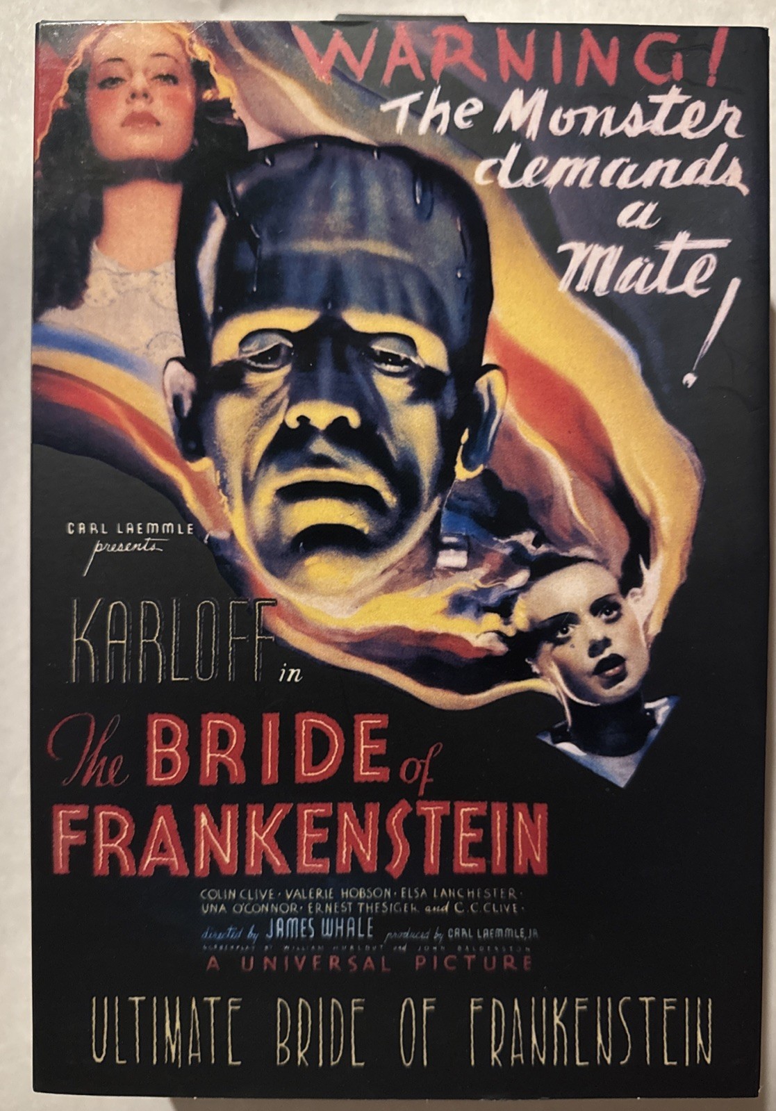 NECA Universal Studios Monsters – The Bride of Frankenstein 7” Black & White Ver