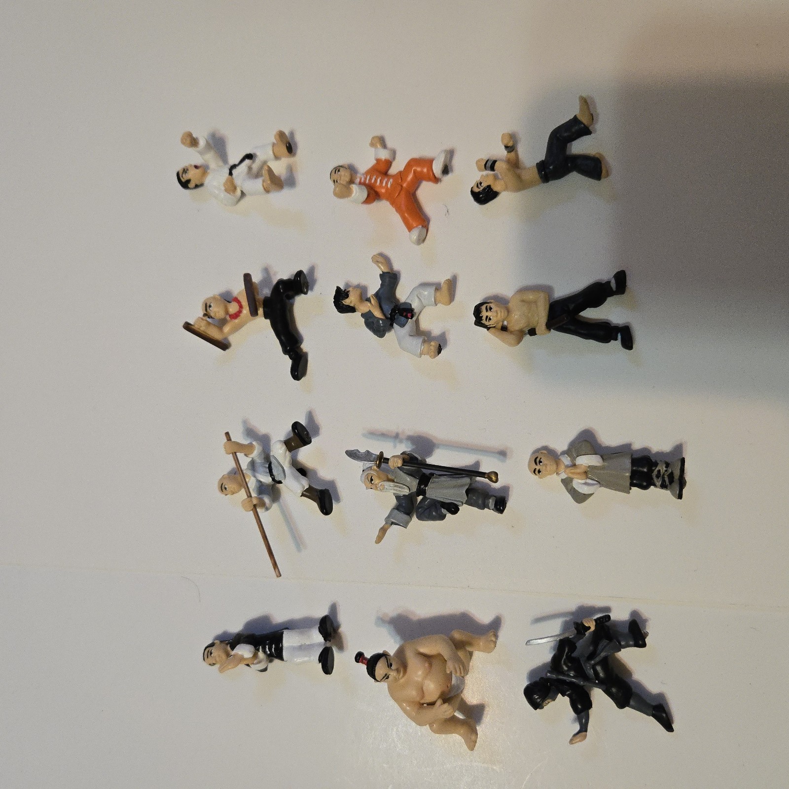 12 Micro Icons – Kung Fu Masters Figures