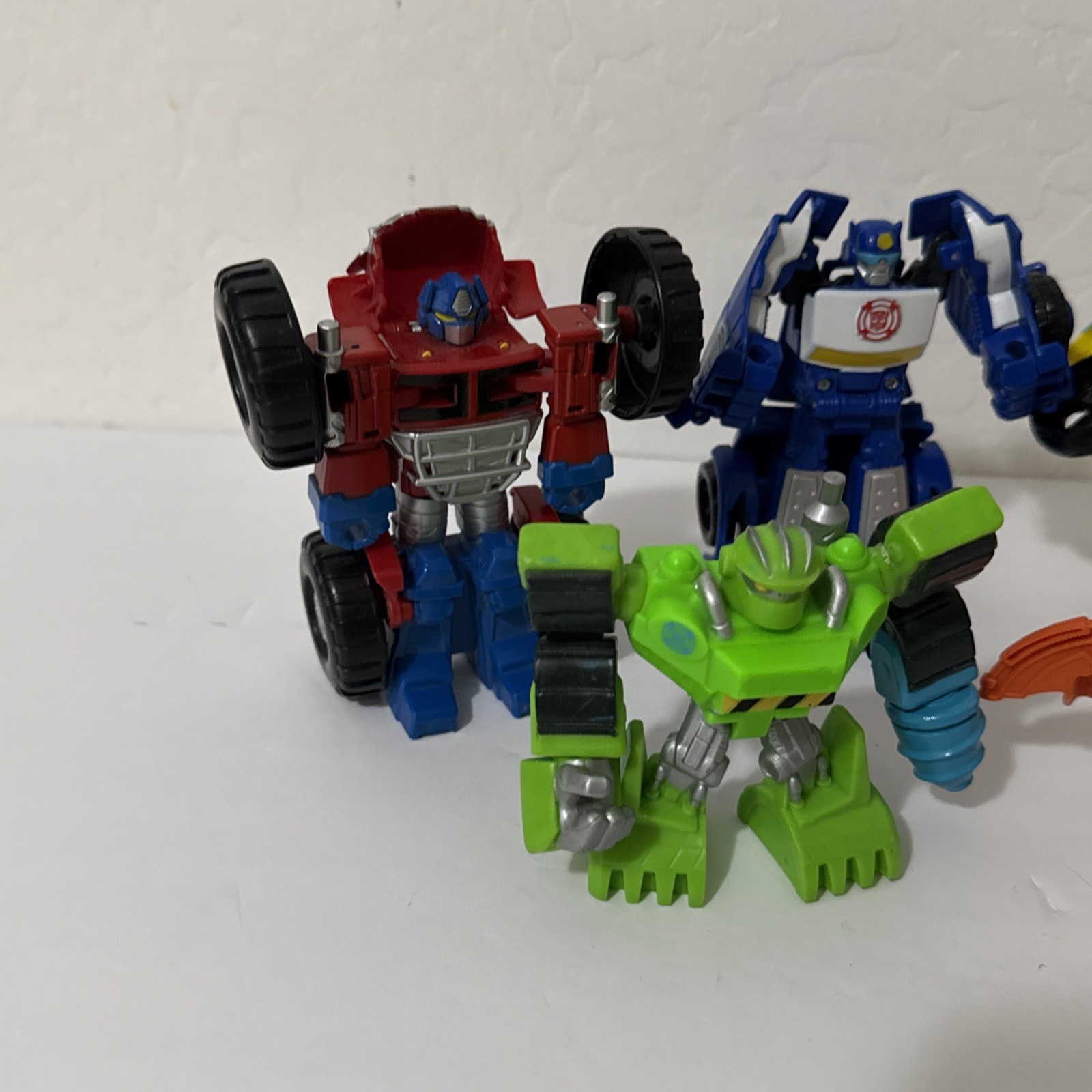 Hasbro Transformers Playskool Heroes Rescue Bots Lot of 9 Action Figures