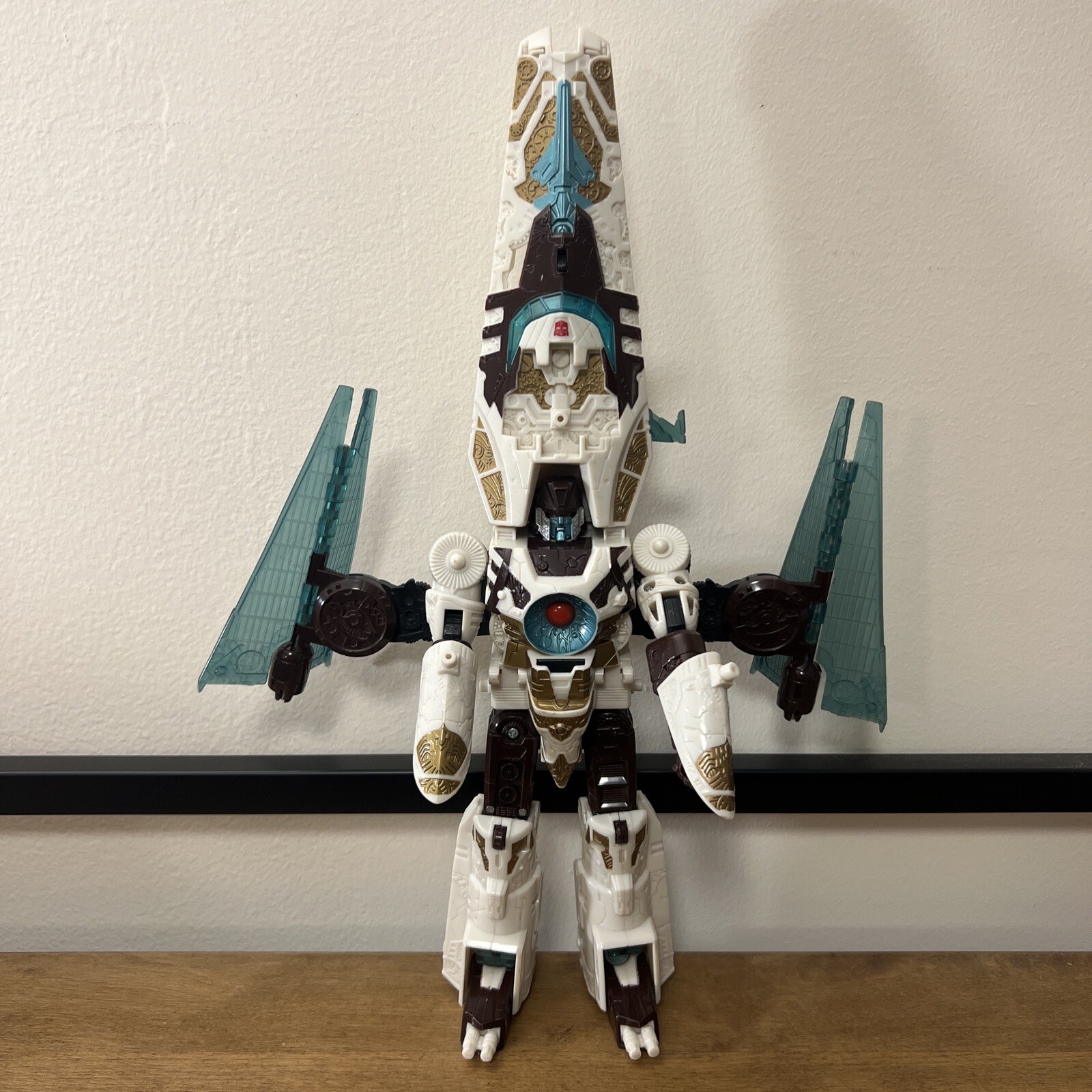 TAKARA Hasbro Transformers Cybertron Voyager Vector Prime Figure Not Complete