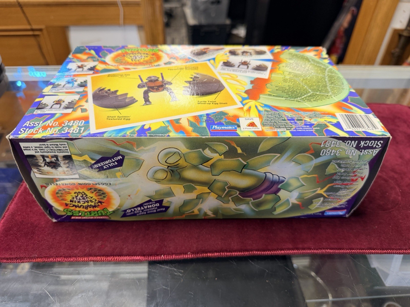 Ninja Turtles KOWABUNGA CRACKIN&rsquo; EGG – Donatello – 1994 TMNT New / Sealed