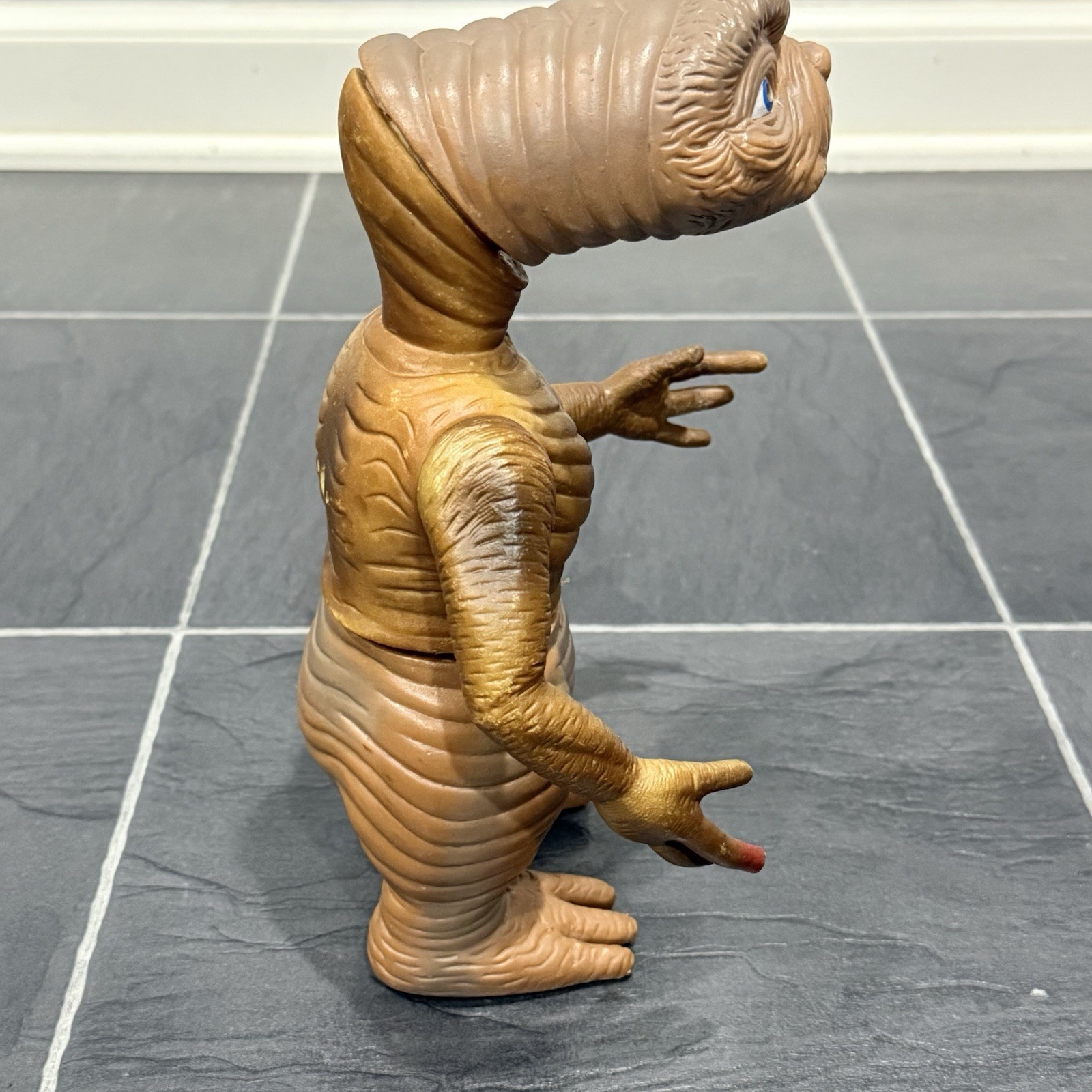 ET Extra Terrestrial 10” Vinyl Figure Vintage 80s Unbranded KO 1980s Movie