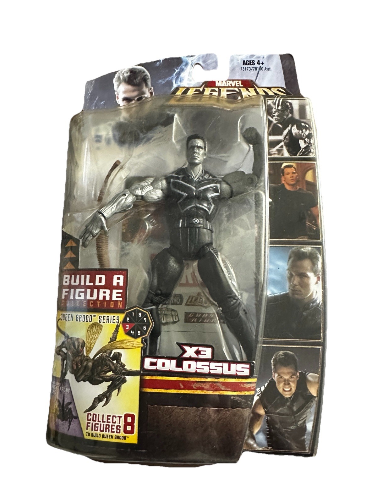 Marvel Legends X-Men Last Stand X3 Colossus Figure 2007 Queen Brood Series H75