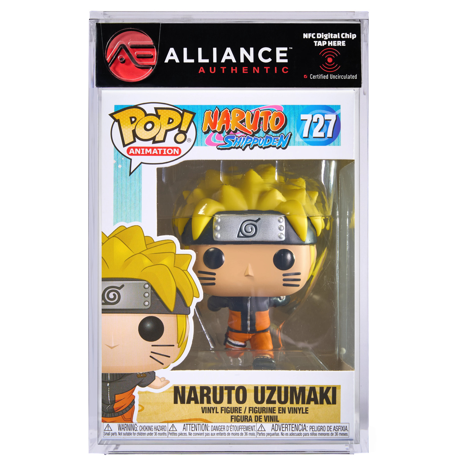 FUNKO POP! ANIMATION – NARUTO – NARUTO UZUMAKI (RUNNING) Encapsulated NFC-Secure