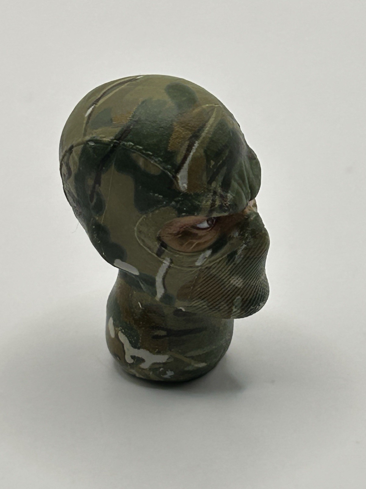 Monster Force Exclusive Command Unit Camo Masked Head W/ Neck Fodder 1/12 Scale