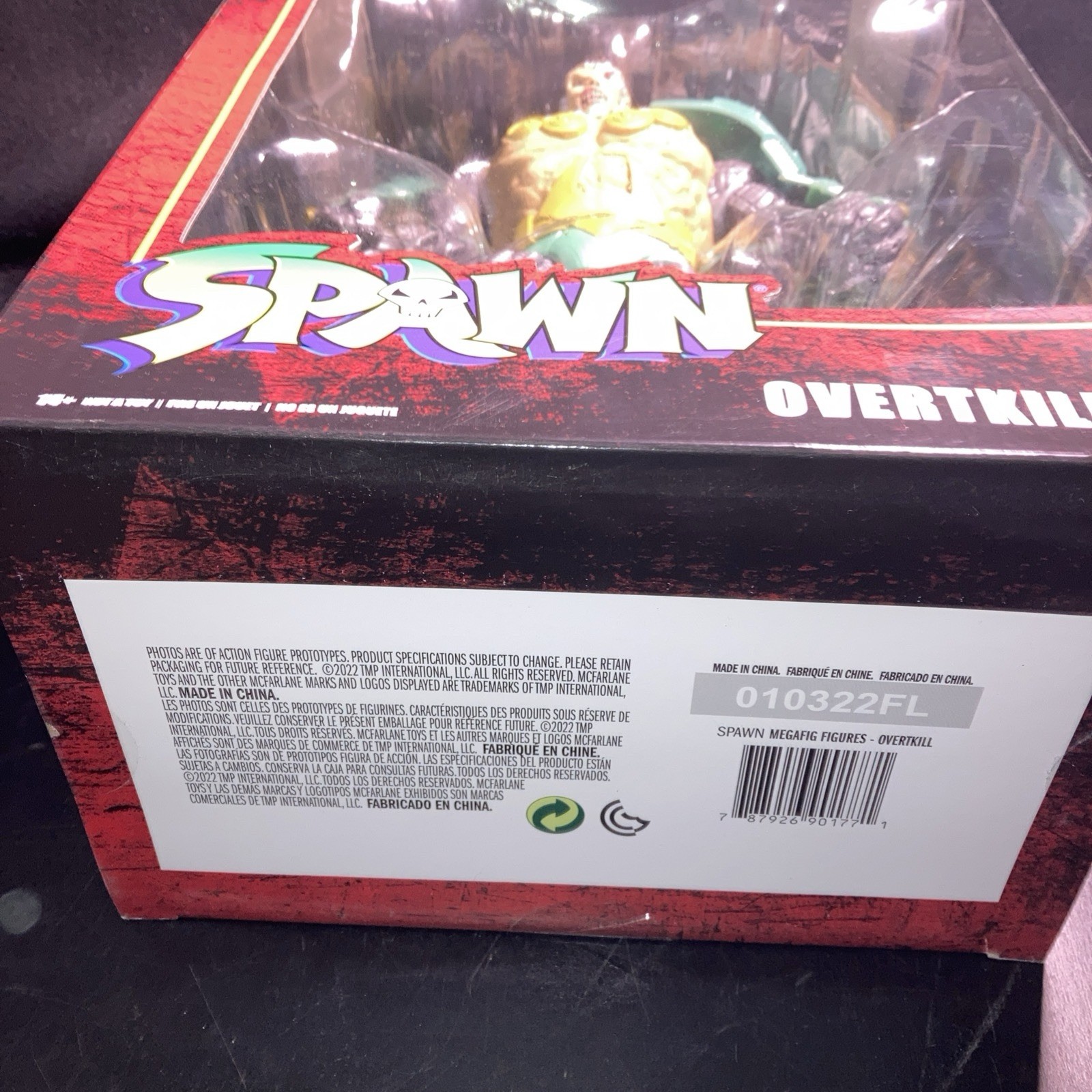 McFarlane Toys Spawn Overtkill Figurine Action Figure 9” BRAND NEW