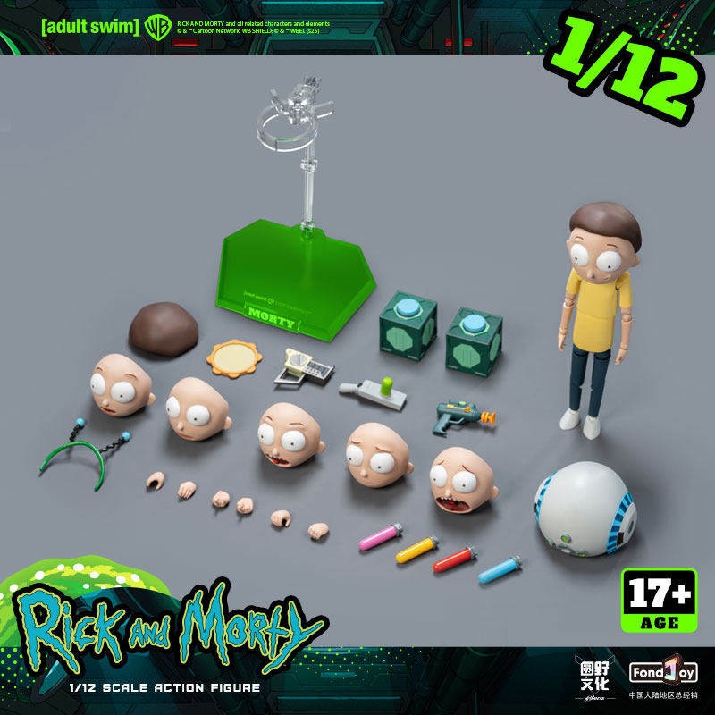 FONDJOY Rick and Morty 1/12 Action Figure Doll Model Ornament Toy Gift