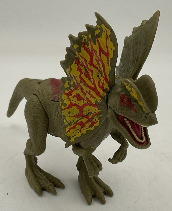 Jurassic World Epic Attack Levels Damage Dilophosaurus New Batteries TESTED