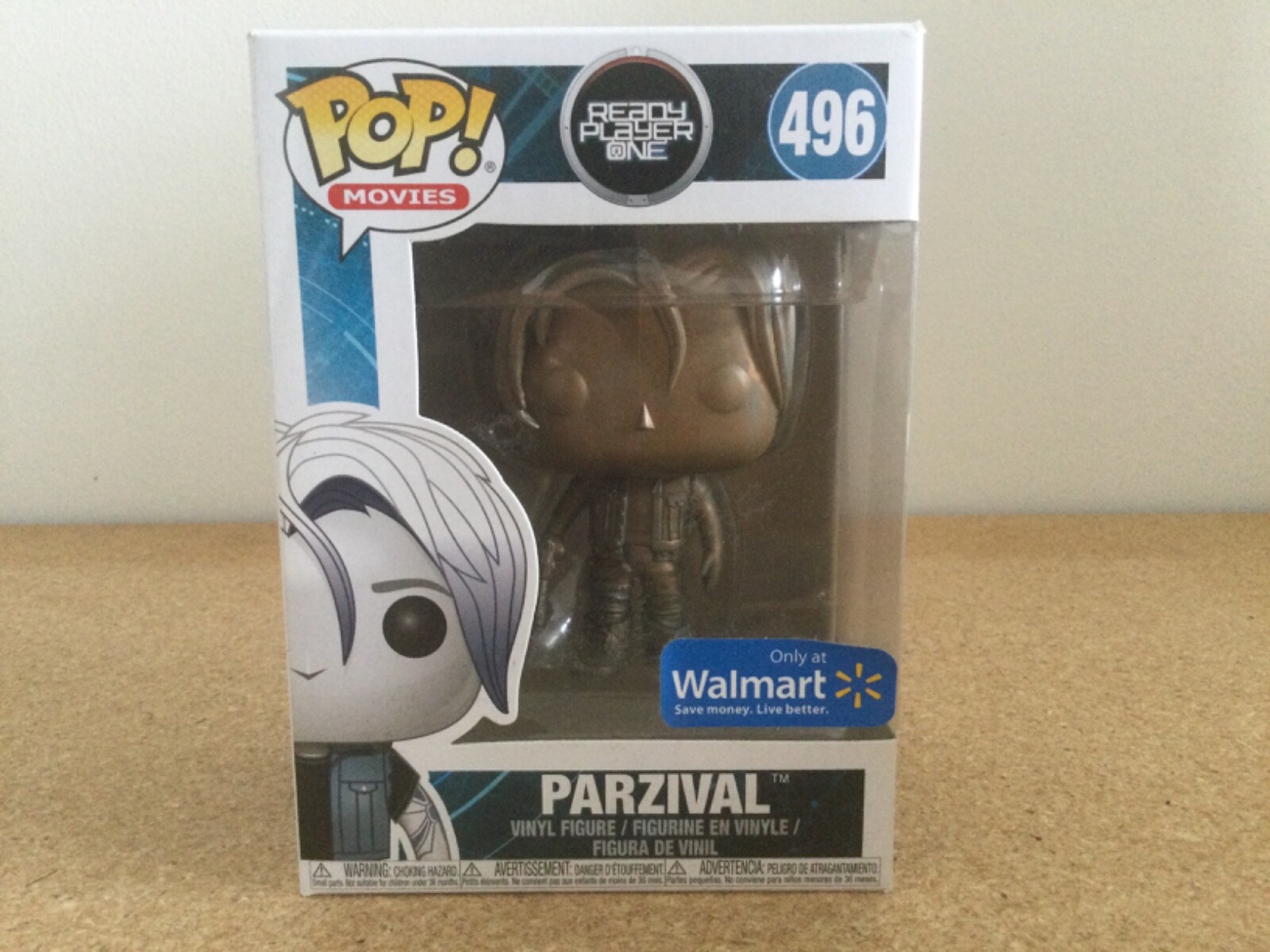 Parzival Ready Player One Funko Pop Movie Vinyl Figure #496 Walmart Exclusive