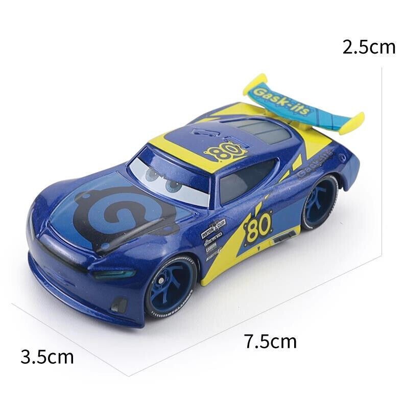 PIXAR Cars The Latest Model No.67/No.123 Diecast Car Produced in 2024 Gift Party
