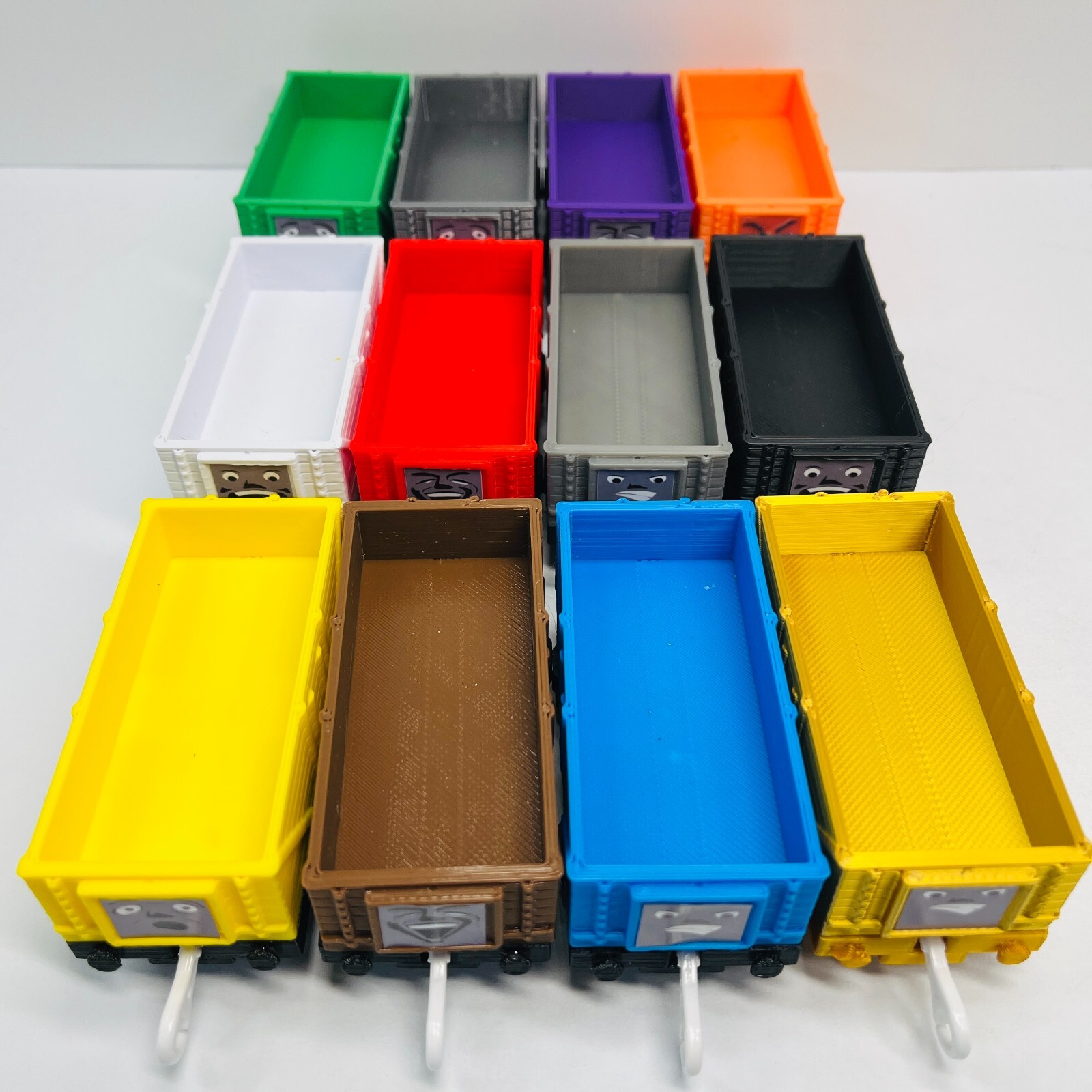 Thomas & Friends Trackmaster CUSTOM 3D PRINTED TROUBLESOME Train + Cargo READ!