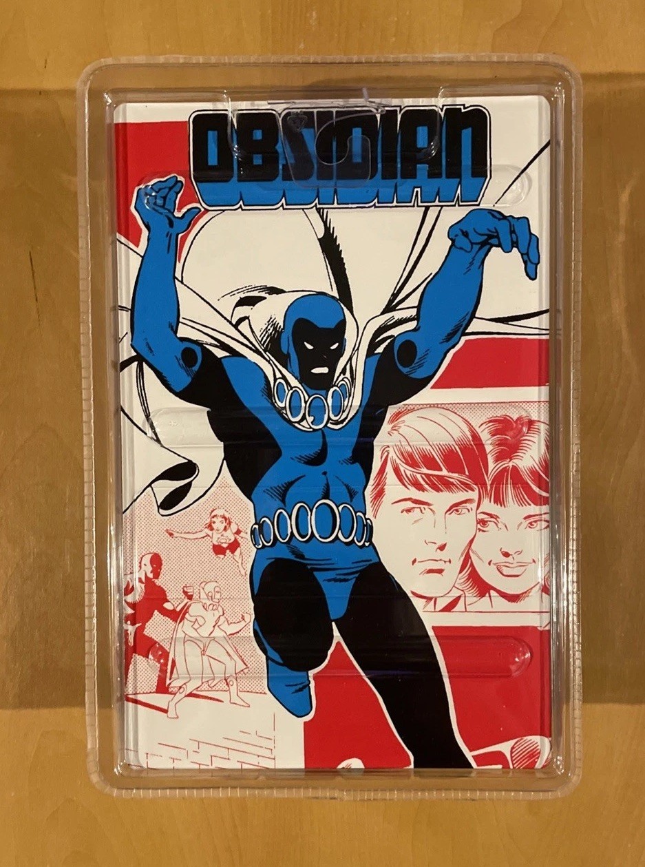 DC Direct Action Figure Obsidian Infinity Inc #16 Chase Gold Label McFarlane Toy