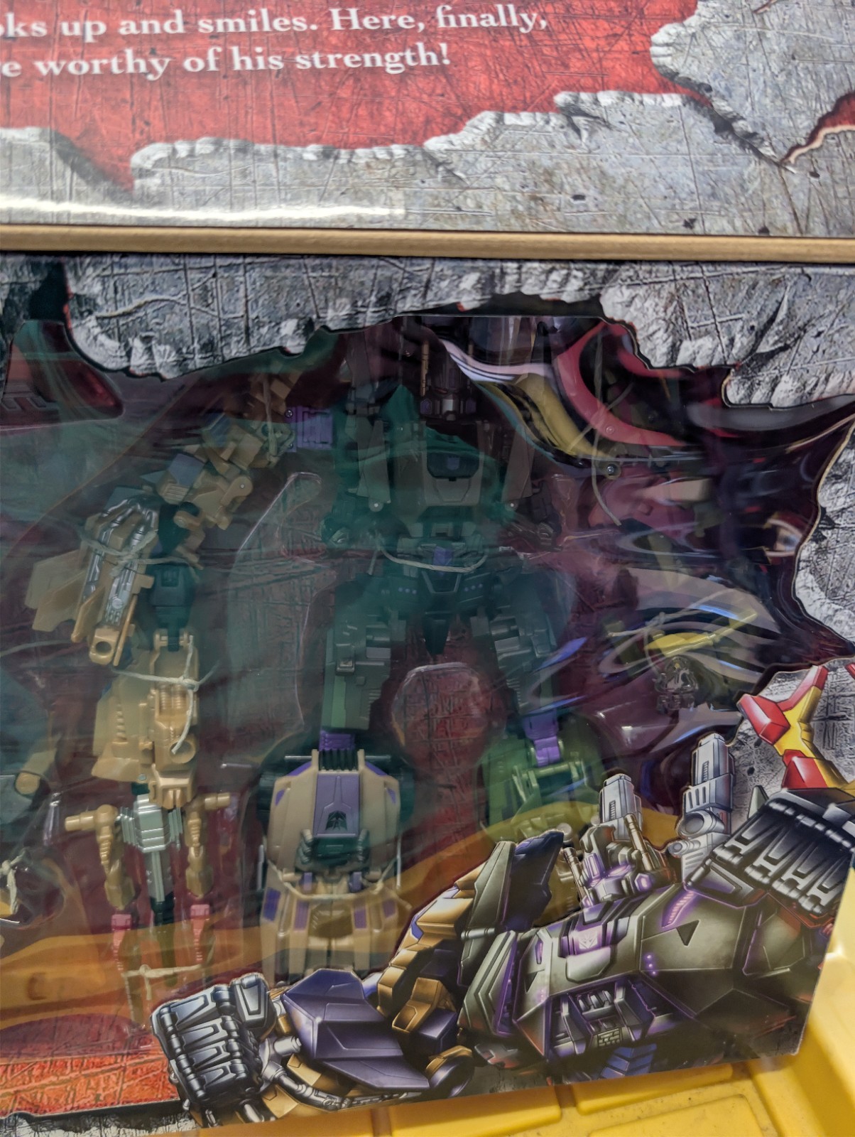 Transformers Platinum Edition Grimlock vs Bruticus NIB