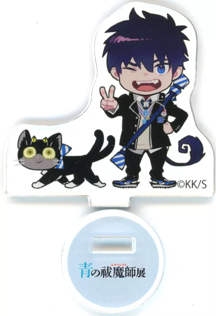 Blue Exorcist Acrylic Stand Rin Okumura Kuro Exhibition