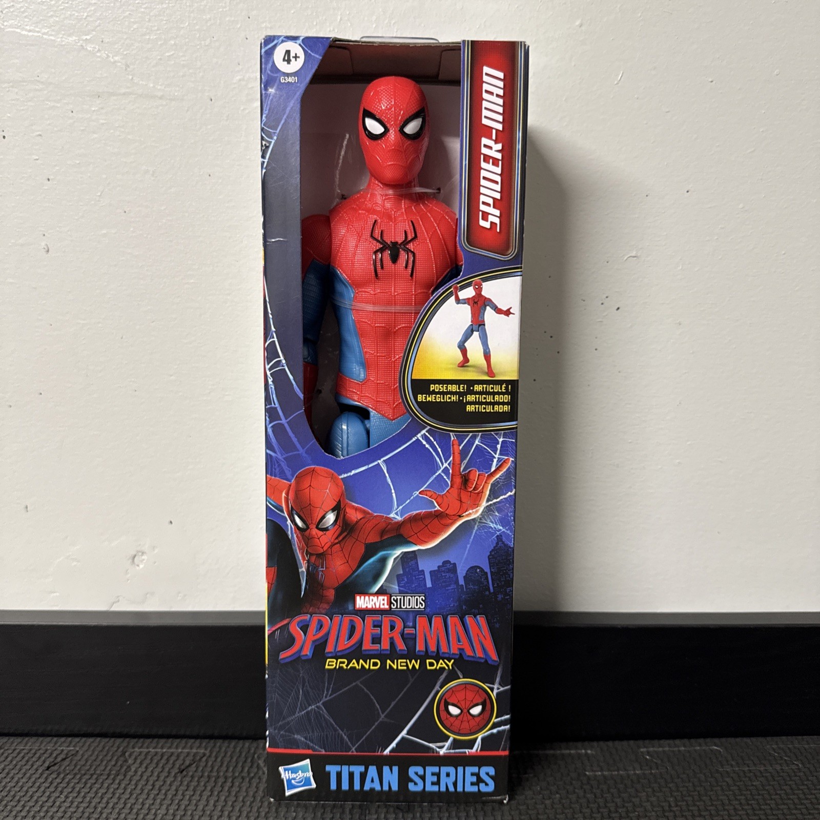 Marvel Spider-Man Brand New Day Titan Series Figure Marvel Studios Movie