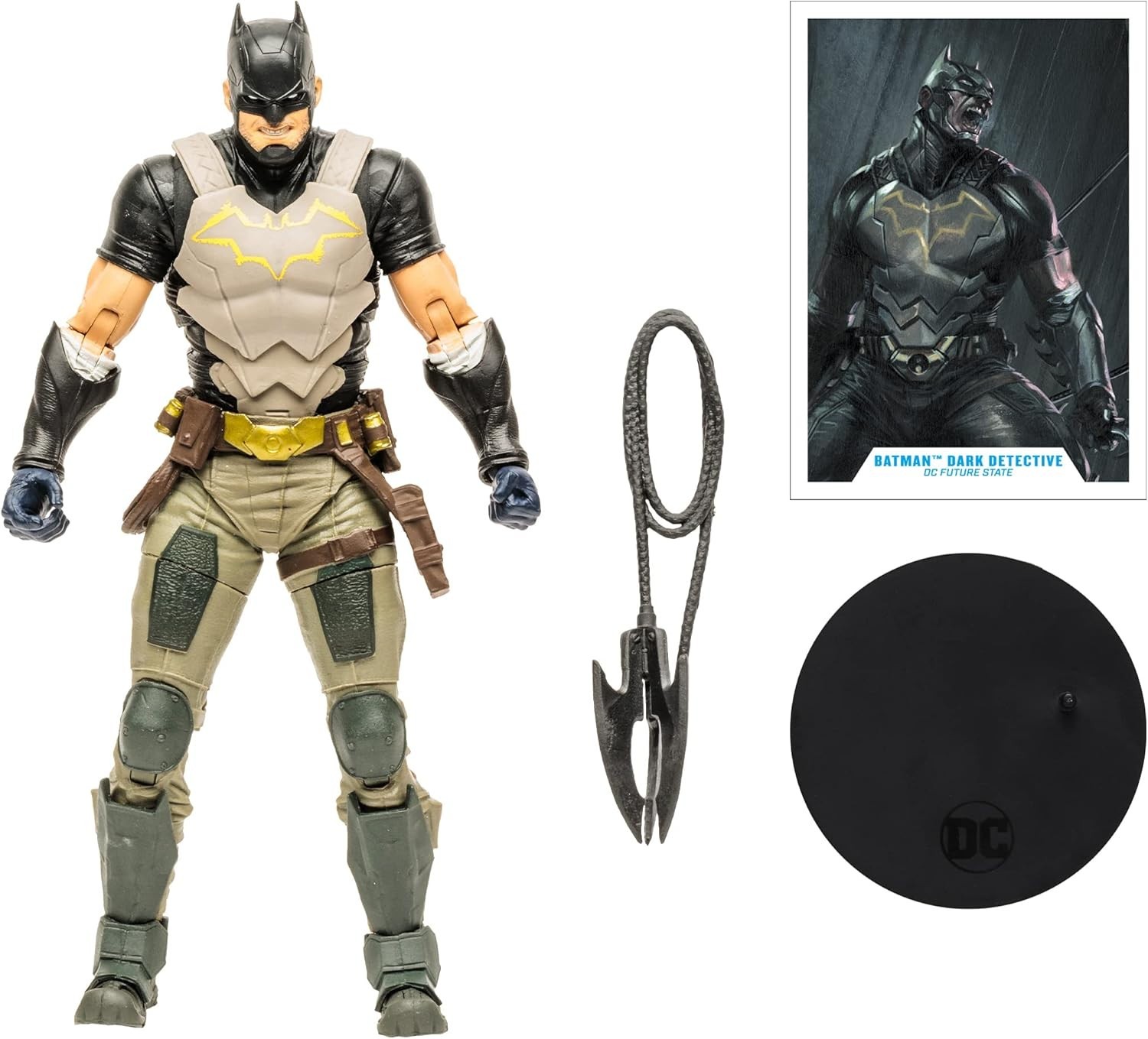 McFarlane DC Universe Batman Dark Detective Gold Label 7&Prime; Action Figure – New