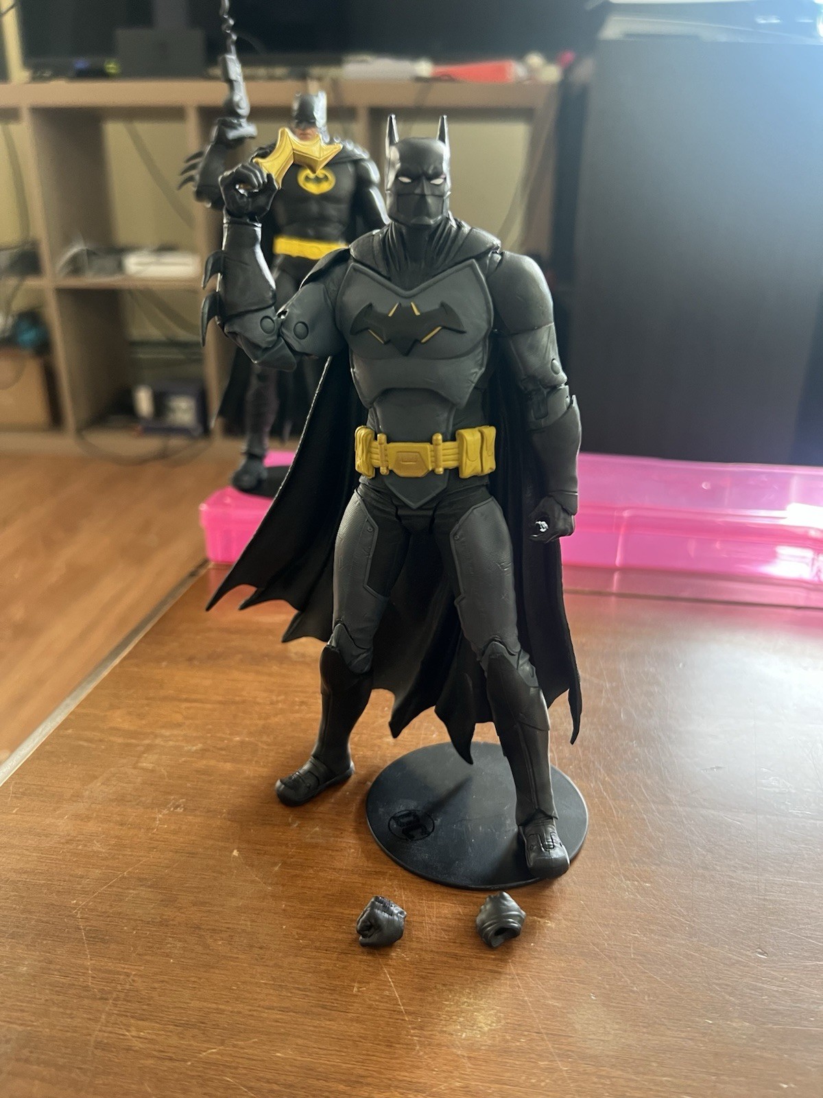 McFarlane Lot Batman Knightfall Grim Knight Batman Noel Platinum Batwing Robin