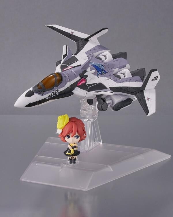 BANDAI Tiny Session VF-31J Siegfried with Kaname Buccaneer Macross (US In-Stock)