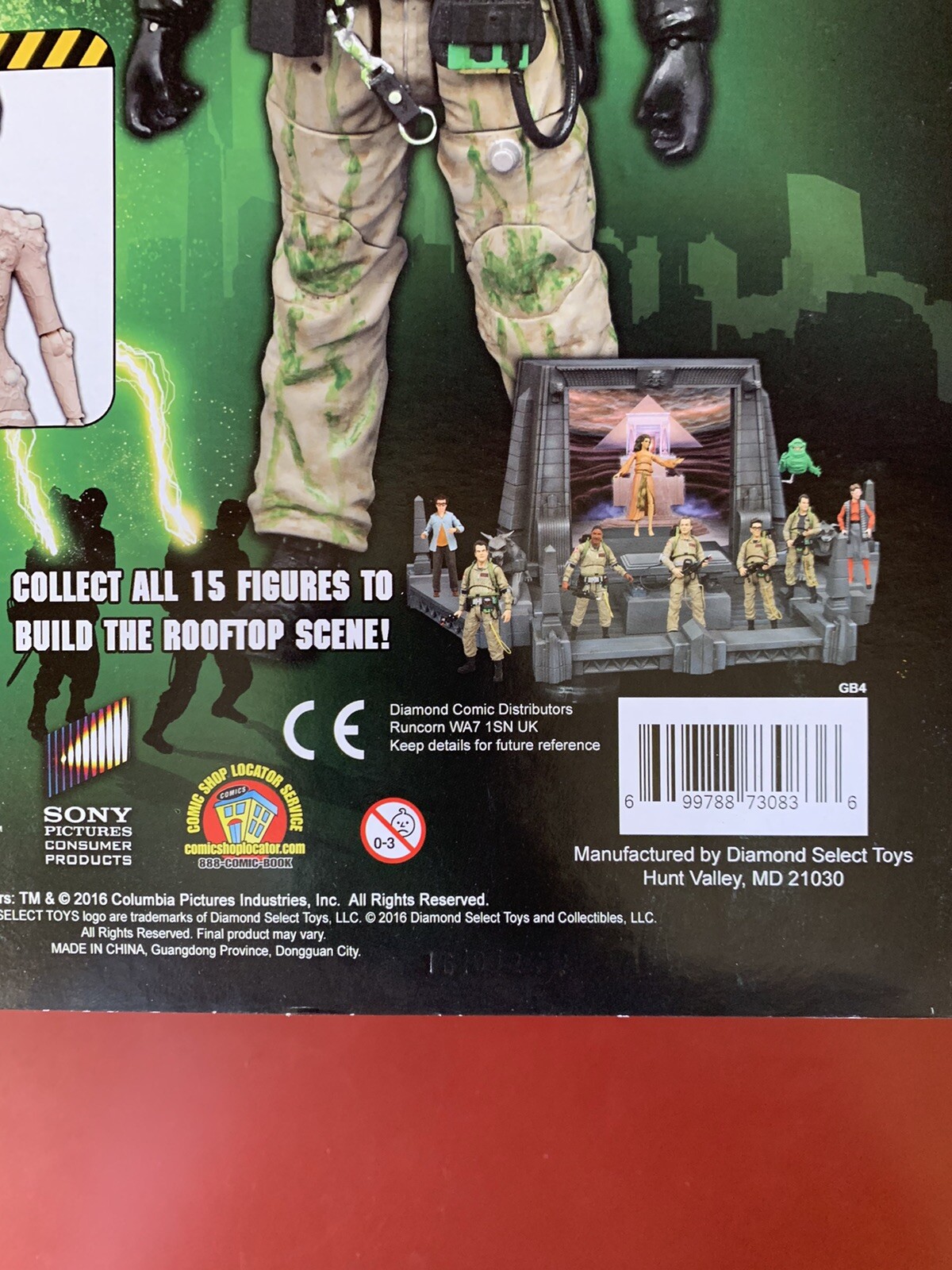 GHOSTBUSTERS – SLIMED PETER VENKMAN Deluxe Figure (Diamond Select Toys, 2016)