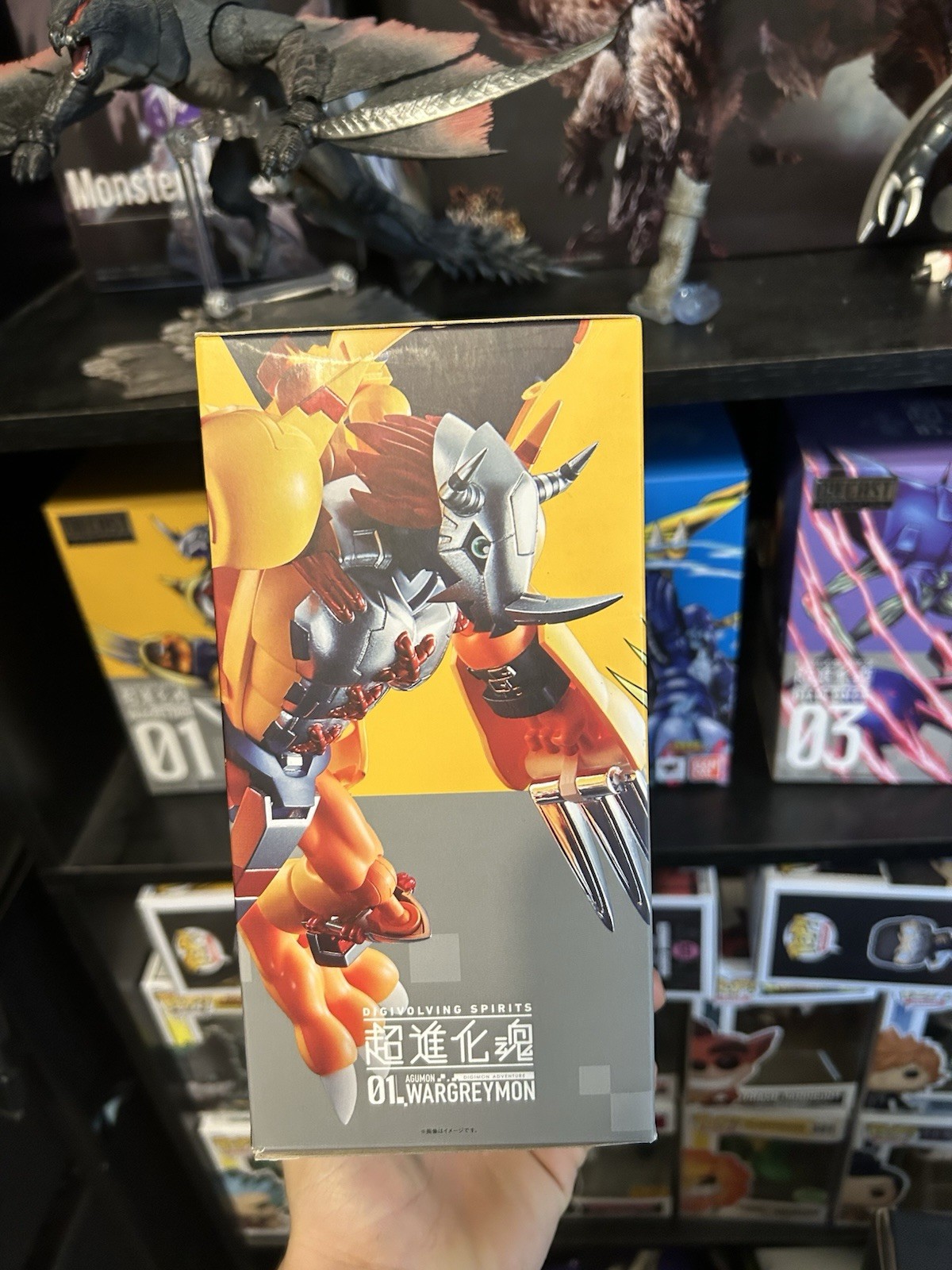 Bandai Digivolving Spirits 01 Wargreymon Digimon Adventure 155mm Action