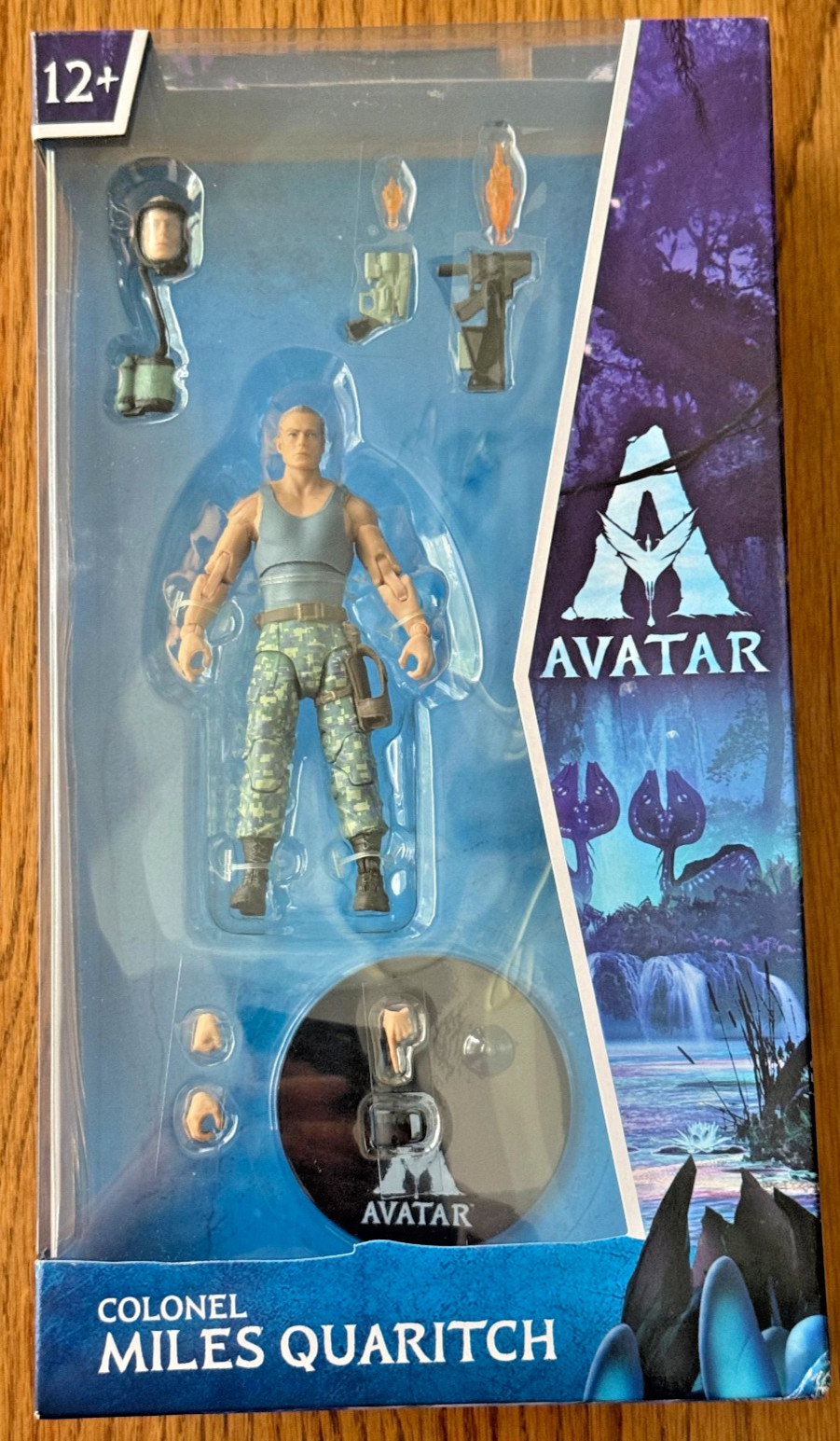 McFarlane Toys Avatar COLONEL MILES QUARITCH Figure- New Sealed
