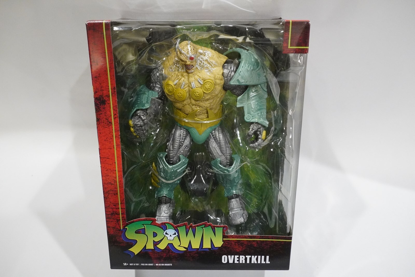 McFarlane Toys Spawn Overtkill Mega 7&Prime; Action Figure BRAND NEW SEALED c7