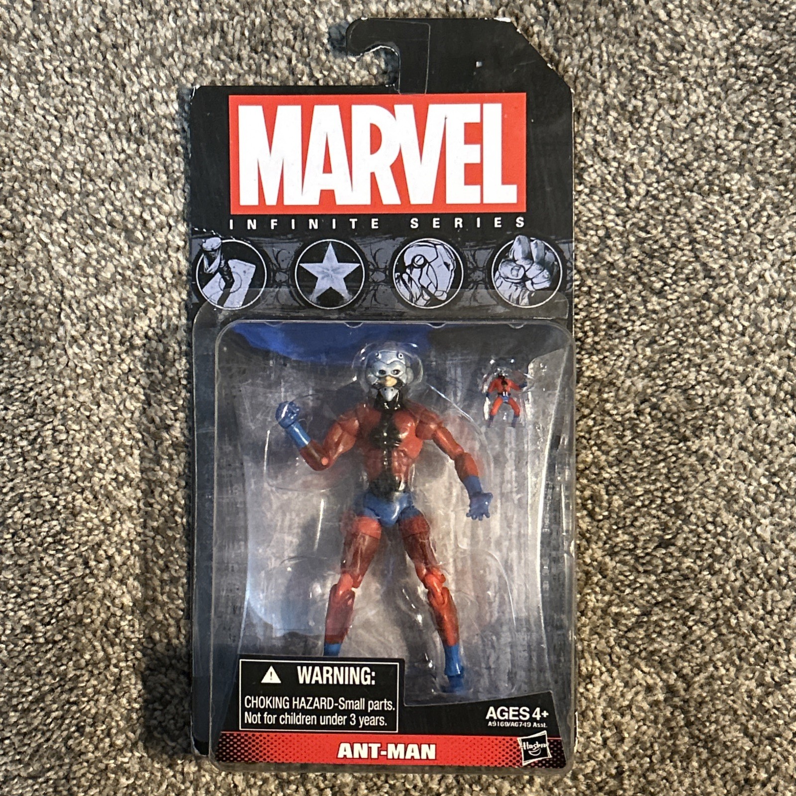 2014 Hasbro Marvel Infinite Series Marvel’s ANT-MAN 4&Prime; Action Figure Brand NEW