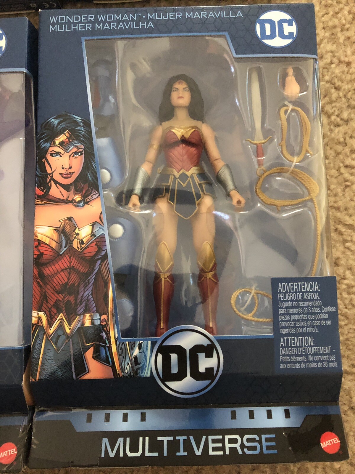 DC Multiverse Lex Luthor Collect Connect Wave Batman Ray Wonder Woman Vixen DCU
