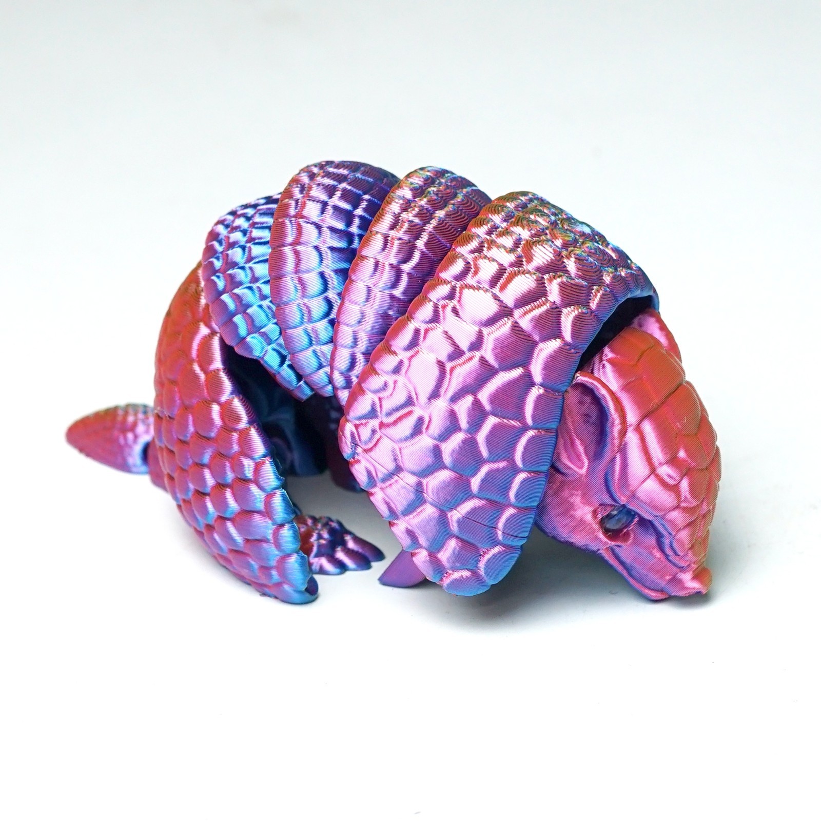 3D Printed Armadillo Model,Articulated Animals Figure,Fidget Toys Home Decor