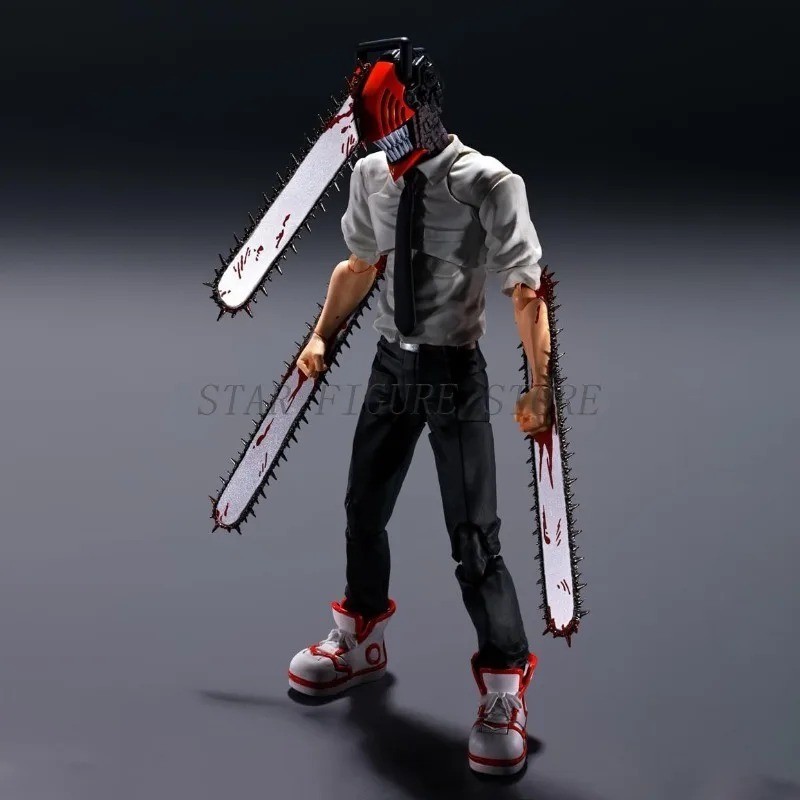 Chainsaw Man Denji Action Figure 15cm Joint Movable PVC Anime Collectible